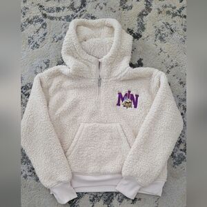 Wear By Erin Andrews Minnestoa Vikings Hooded Pullover